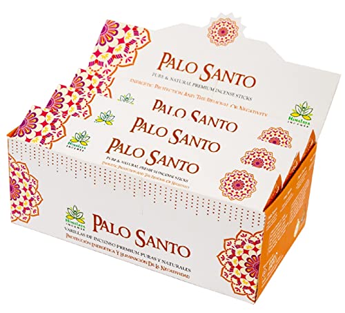 Image of Himalaya Premium Incense Sticks for Everyday Use | Aroma Fragrance Sticks | Pooja Room Items for Home & Prayers | Freshness Positive Energy (Polo Santo) (Pack of 12, Each of 15 GM)