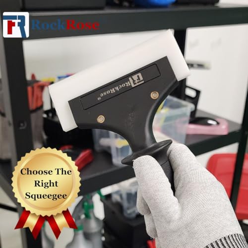 Image of RockRose 6.7'' Reinforced Plastic Handle Tool Ideal for Tint Films Home & Office Windows Car Wrap Tool PPF Installation Essential Addition to Your Toolbox