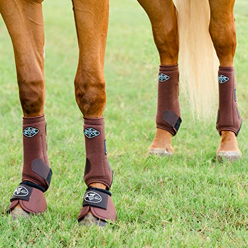Image of Professional's Choice 2XCOOL Sports Medicine Horse Boots | Protective & Breathable Design for Ultimate Comfort & Durability in Active Horses | Value 4 Pack