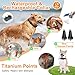 GPS Wireless Dog Fence System, Electric Dog Fence, IPX7 Waterproof Rechargeable Collar Receiver,Radius from min 33 to max 999 Yards, Electric Dog Fence with No Wire Circular Boundary,Outdoor Use Only2