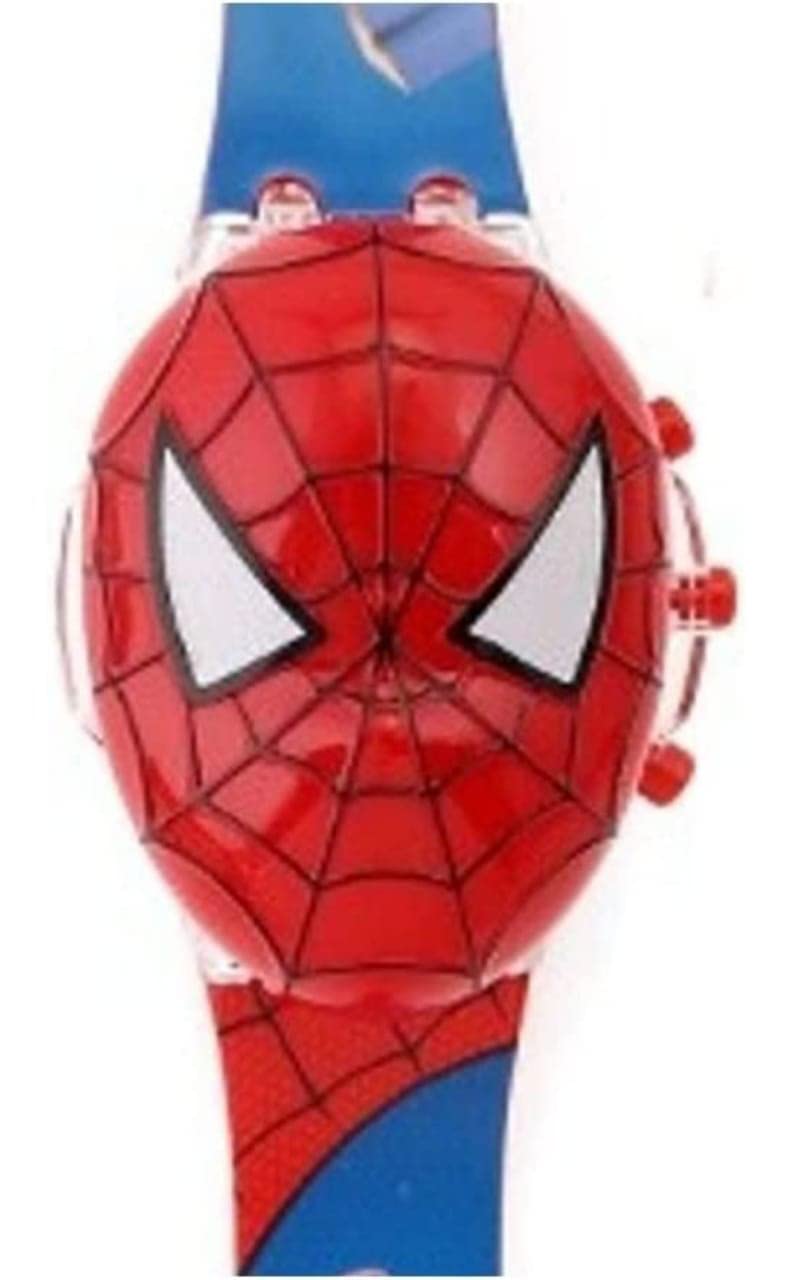 Glowing Light Watch With Music And Face Cover, Digital Stainless Steel For Kids (Spiderman) Multicolor (B0B2N9J1K3) Amazon Price History, Amazon Price Tracker