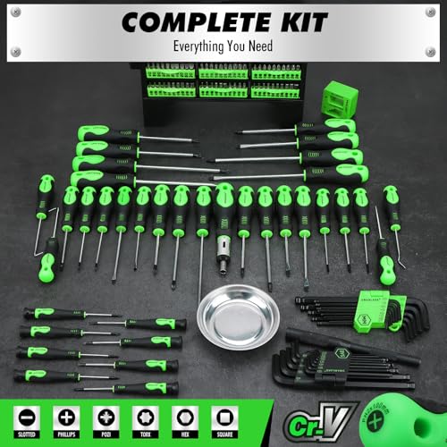 141-Piece Magnetic Screwdriver Set