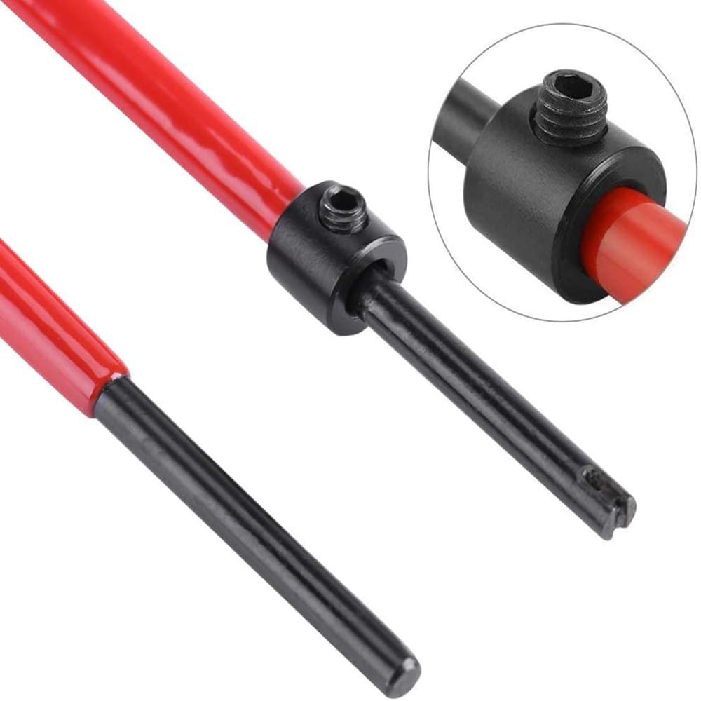 Kit di riparazione per filettatura M10 x 1,5 mm, filettatura metrica a strisce, riparazione del rubinetto a mano, kit di attrezzi Helicoil per inserirlo, kit di recupero filettato