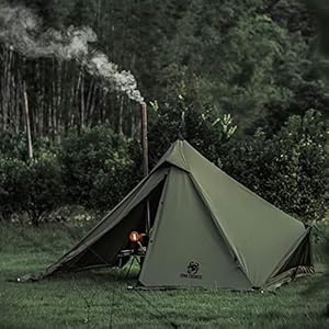 OneTigris Conifer Canvas Tent with Stove Jack
