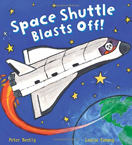 Busy Wheels: Space Shuttle Blasts off 178493027X Book Cover