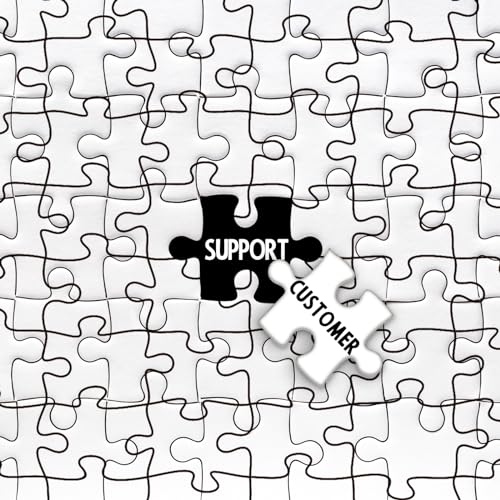 Difficult Puzzles for Adults 1000 Pieces, Impossible Crazy Jigsaw Puzzles, White Blank Challenging Puzzles for Adults Hard miniatura 6