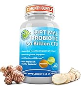 50 Billion Probiotic Prebiotic with Digestive Enzymes - Acidophilus Probiotic - Shelf Stable Live...