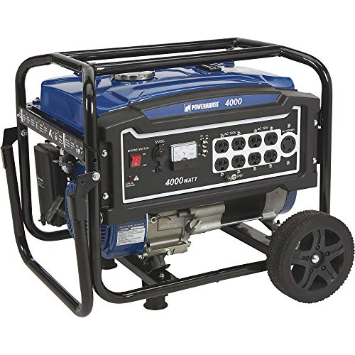 Powerhorse Portable Generator - 4000 Surge Watts, 3100 Rated Watts