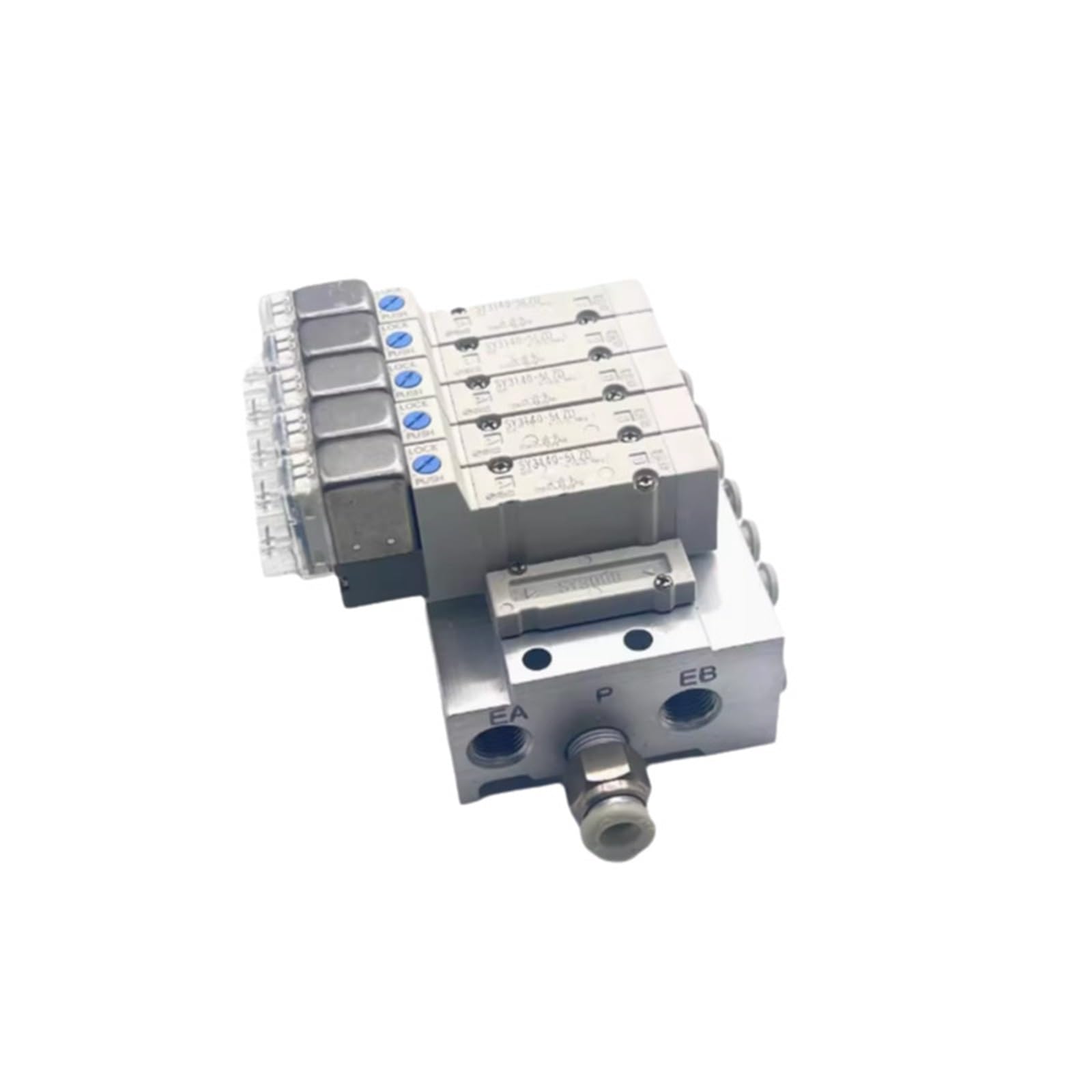 SY3140-5LZD 4mm station d'électrovanne à 4 positions pour distributeur pneumatique