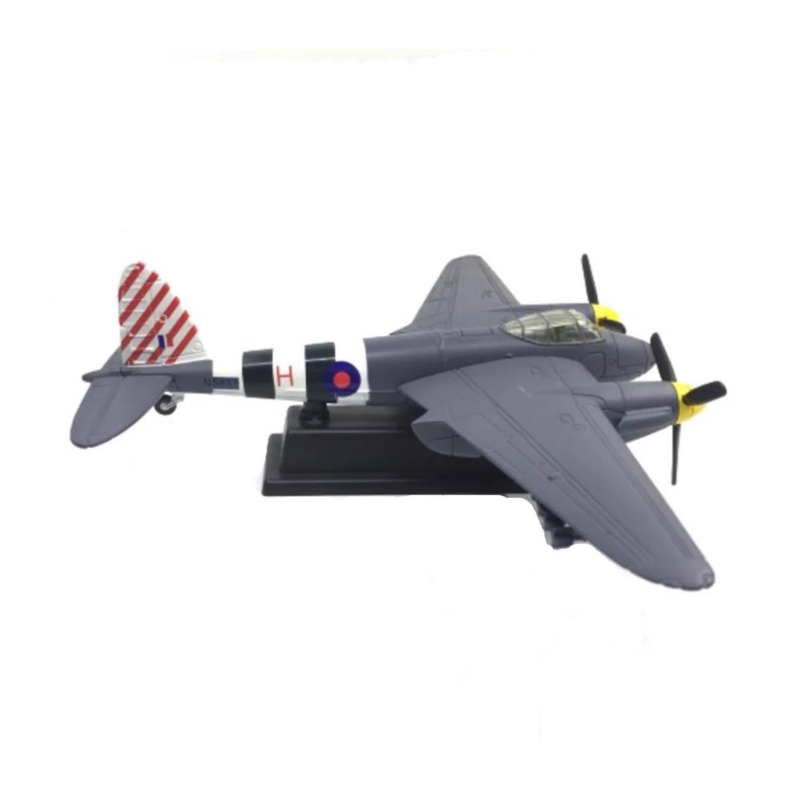 Modelo de avión De Havilland Mosquito diecast 1:64 de la Segunda Guerra Mundial