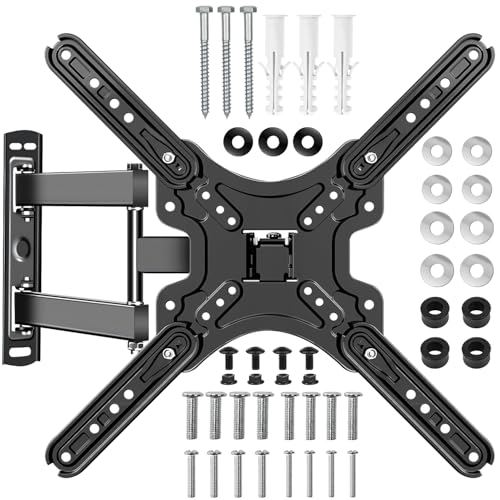 Opiniones y reviews de soportes para tv al mejor precio. 50 MONSTYLE Soporte de TV Universal para Pantallas de 14″ a 60″,Soporte Pared TV de Articulado Inclinable y Giratorio,Soporta hasta 30kg,MAX VESA 400x400mm,Soporte Monitor Brazo...