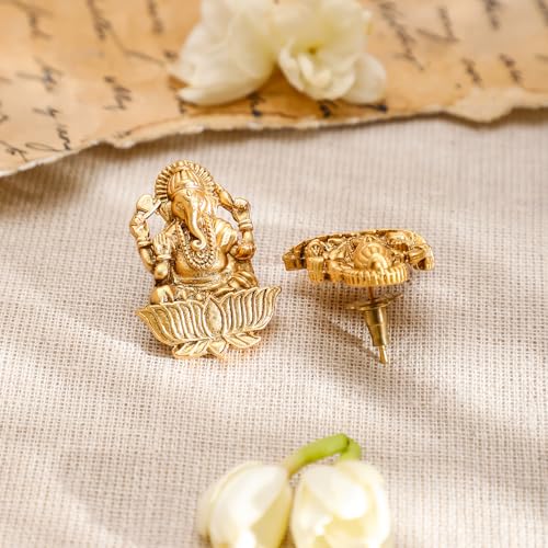 Image of Rubans Temple Necklace Set Traditional Stylish Jewellery Gift for Women & Girls