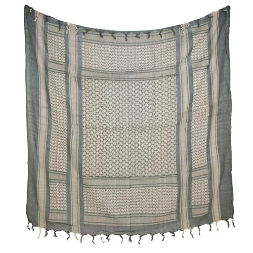 M MCGUIRE GEAR Shemagh Tactical Scarf, Middle Eastern Desert Hood, Bandana, Keffiyeh, Military Style, 100% Cotton, 42" x 42"3