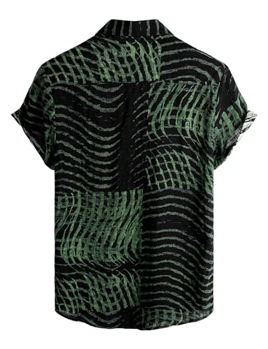 Image of VATPAVE Mens Casual Hawaiian Floral Shirts Short Sleeve Button Down Tropical Shirts Beach Summer Shirts