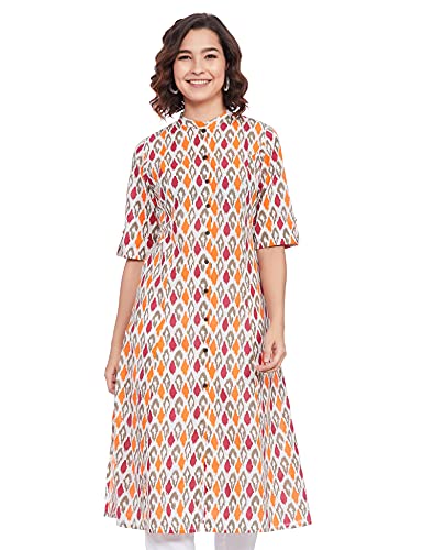 Image of Ayukta Women's Cotton Regular Kurti