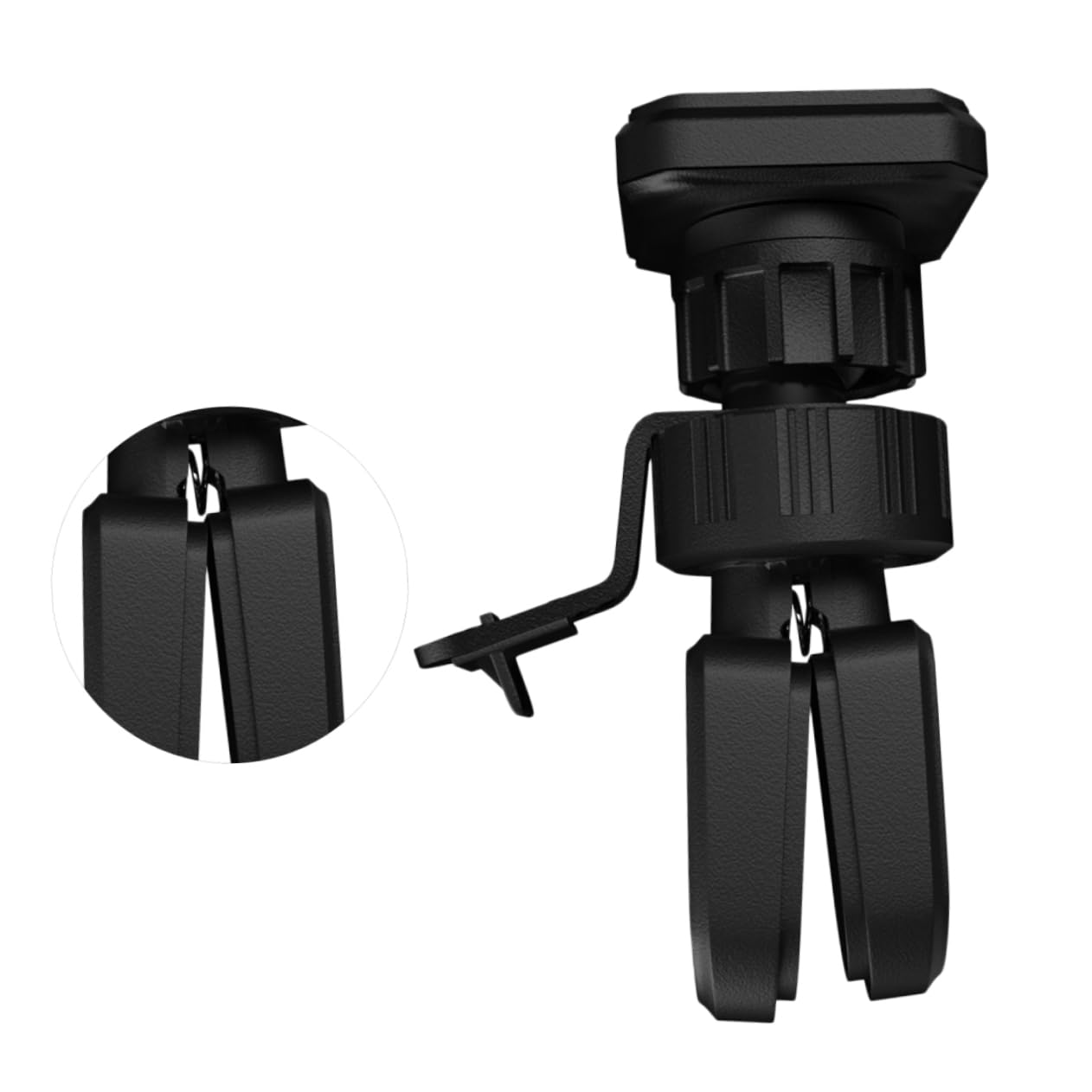 jojofuny 3pezzi Supporto Telefonico Magnetico Per Auto Con Rotazione Clip Stabile Per Ventilazione Design Antiscivolo Compatibile Con Smartphone Nero