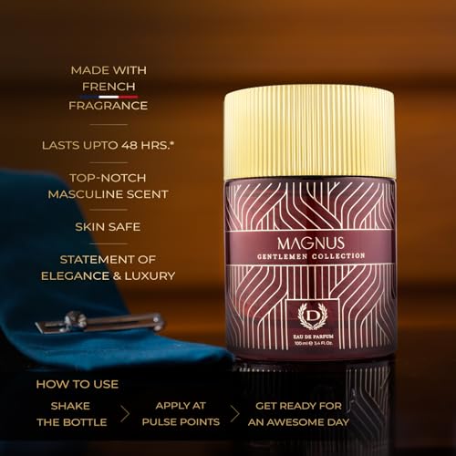 Image of Denver Gentlemen Magnus Perfume For Men - 100 ML | Long Lasting Fragrance