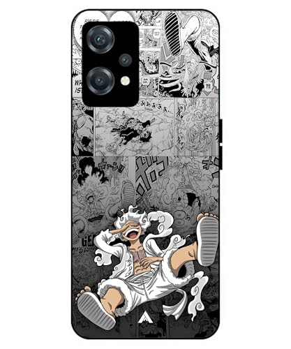 Image of Premium Anime 2 Case for Oneplus Nord CE 2 Lite (Glossy Finish) Soft-Touch Metal TPU Back Cover, Shockproof, Designer, Aesthetic Mobile Phone Case