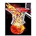 Produktbild Diamond Painting Set, Basketball-Feuer Diamant Painting Bilder für Kinder Erwachsene, 5D DIY Diamant Malerei Stickerei Kreuzstich Diamond Painting Full Set für Home Wall Decor Square Drill,40x60cm