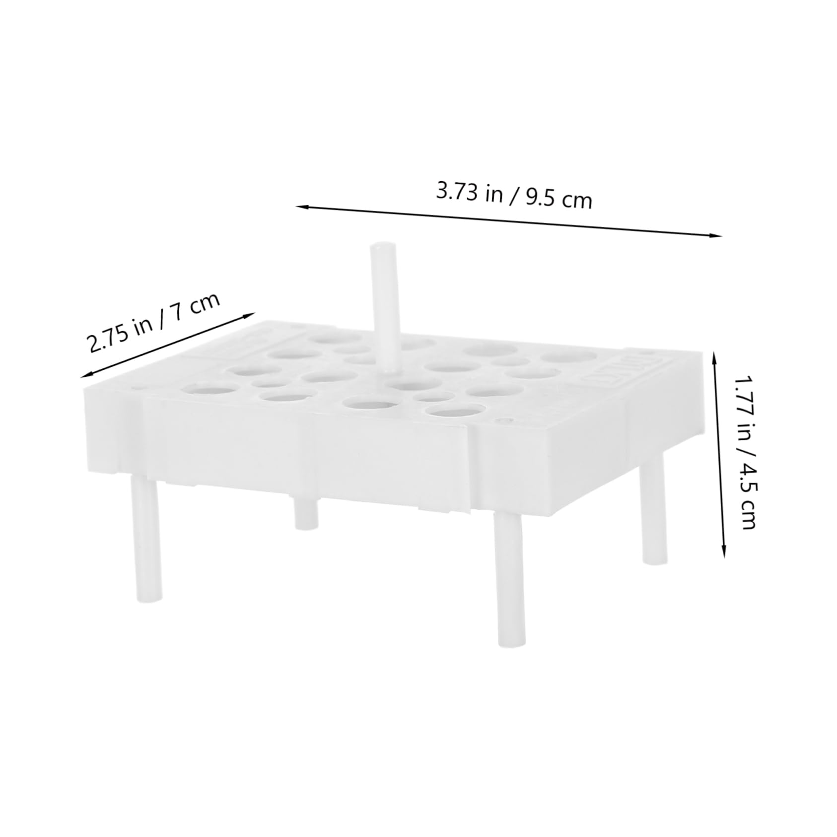 CIYODO Multi- Tube Rack and Test Tube Holder Sturdy Plastic Storage Stand for Diverse Lab Needs