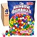 Gumballs in Bulk - Gumballs for Gumball Machines - Gumballs Refill - Mini Gumballs 1/2 Inch - Bulk Candy 2 LB