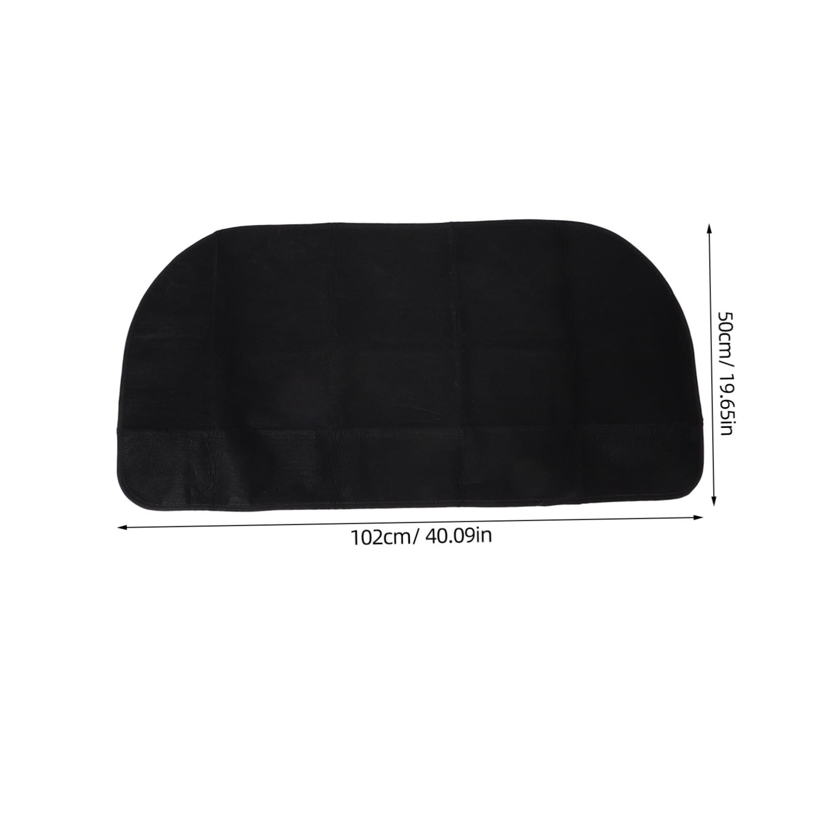BESPORTBLE Tappeto Ignifugo per Caminetto Protezione Pavimento Resistente al per ed Esterni per Barbecue e Braciere