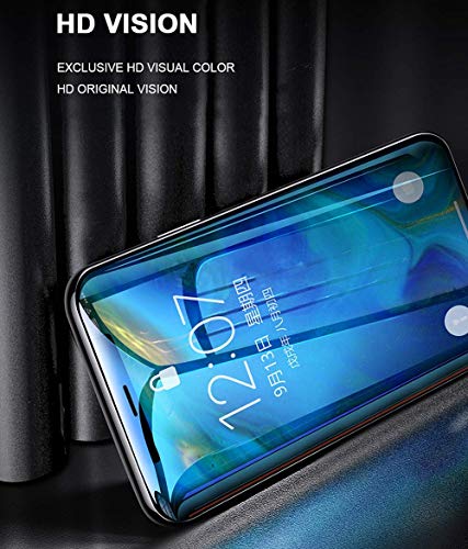 Image of 's d+ / 11d tempered glass for poco m2 pro screen protector guard edge to edge full screen coverage 9h hardness 2.5d curved full glue cover /case friendly temper glass with installation kit
