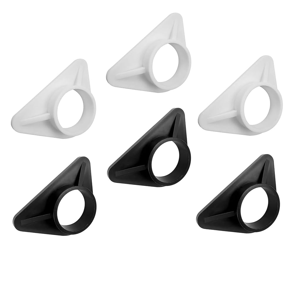 Aundhegrtt 6 Pcs Kitchen Tap Reinforcement Brace, Sturdy Triangle Stabilization Plate for Sink Faucets, 36 mm Inner Bore