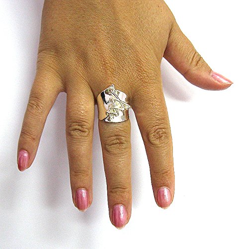 Extravagant sterling silber ring 925 Empress jewellery Größe 46-69 R001312