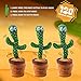 Dancing Cactus Smart Toy, Bluetooth Rechargeable Talking Singing Mimicking Repeating Cactus Mimic Toy Gifts for Baby