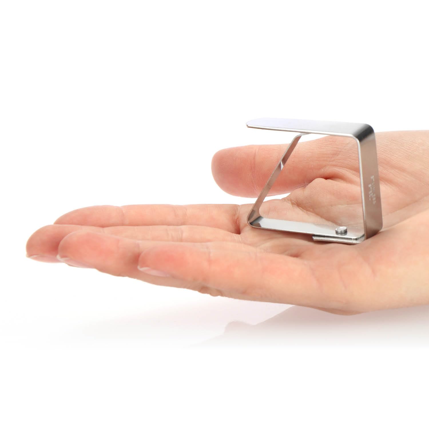 LetCart Morsetti per copritavolo da 4 Pezzi, Supporti per tovaglie in Acciaio Inossidabile Clip per tovaglia da Picnic per Picnic e Feste da diserbo Domestico 10,5 * 7 cm