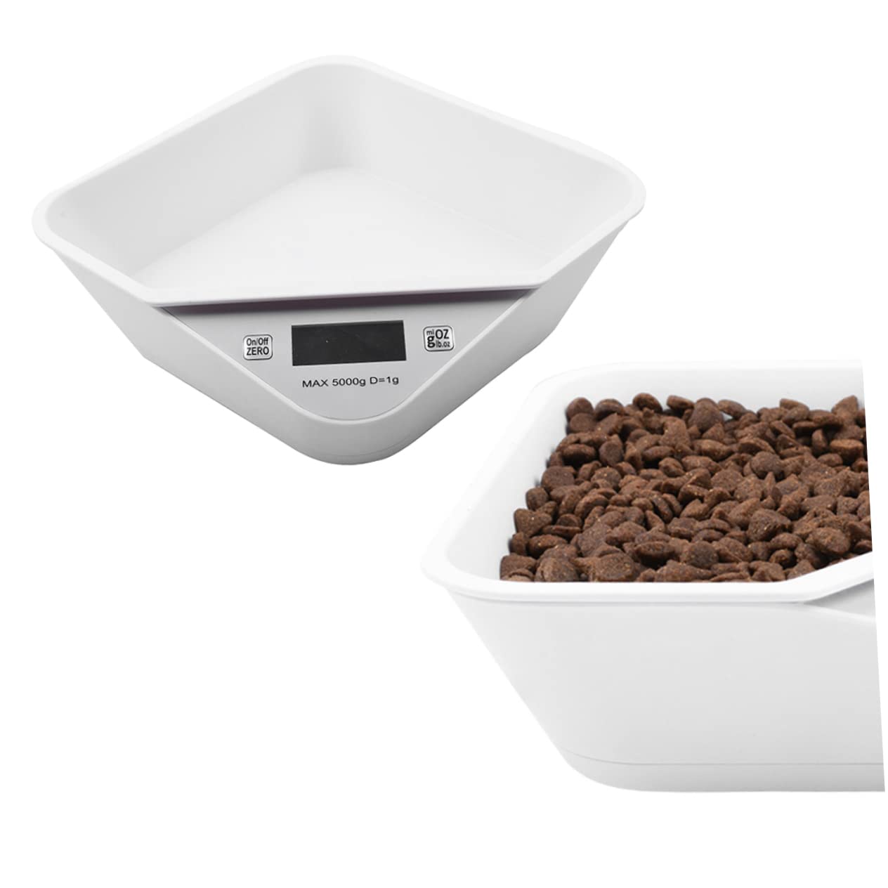 Mipcase Balanza De Cocina Escala De Cocina Escala Para Hornear Escala De Peso De Alimentos Báscula Digital De Peso Corporal Escala Electrónica F400 Escala De Alimentos Electrónico