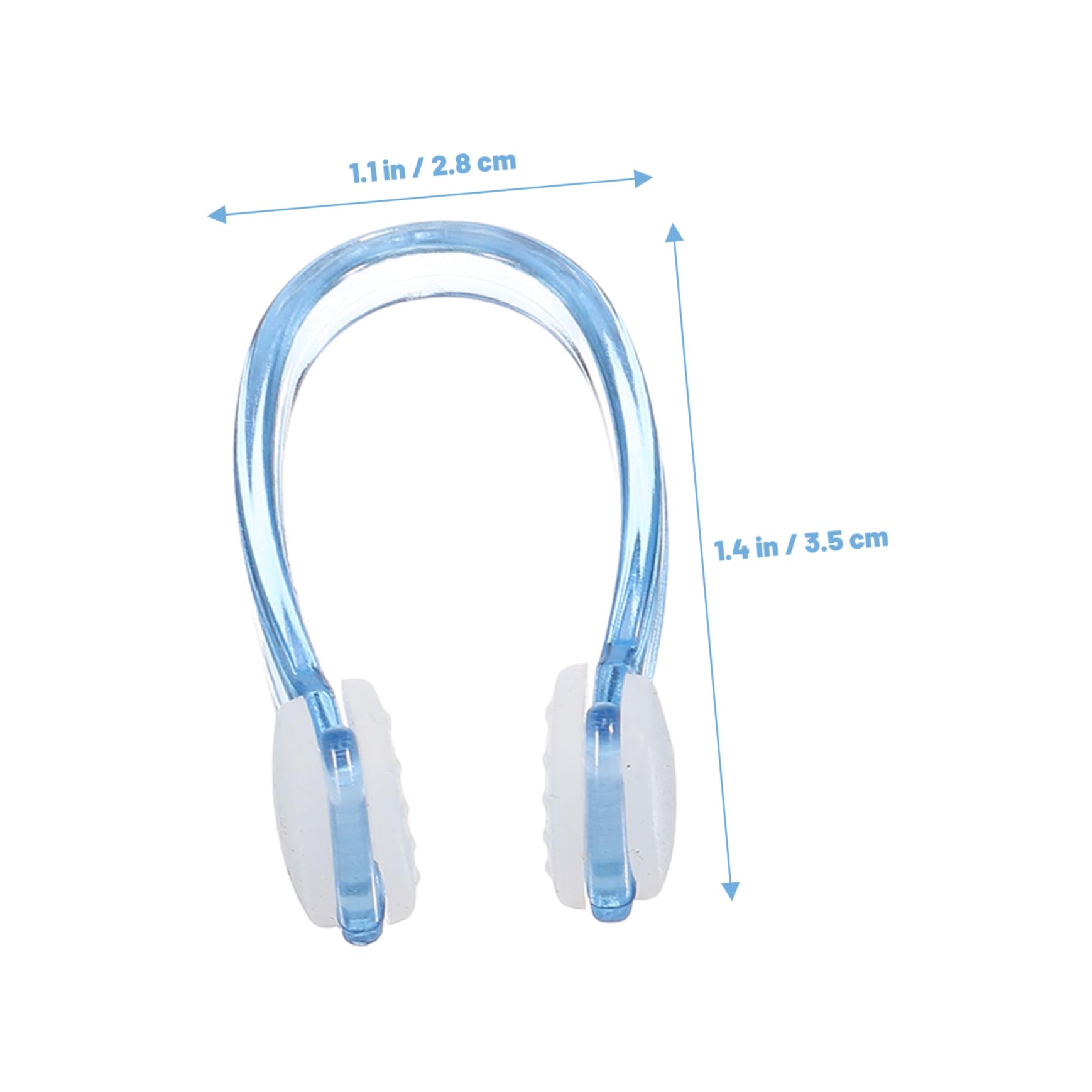 GAROZATION Swim Adult Nose Plugs Silicone Boys and Girls Nose Clip Set Lightweight Compact Prevent Water Entry