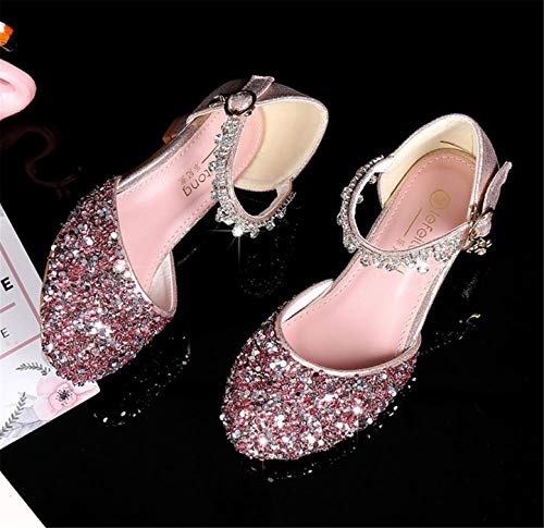 AIYIMEI Scarpe con Tacco Ragazza Ballerine Bambina...