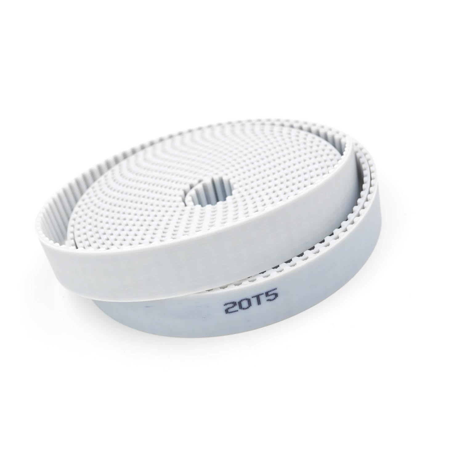 Pasek rozrządu Pasek rozrządu, Pasek rozrządu z otwartym końcem 10 metrów T5 Otwarty Pasek synchroniczny Szerokość 20 mm Poliuretan Stal PU T5-20 mm Otwarte Paski rozrządu Koło pasowe Drukarka 3D