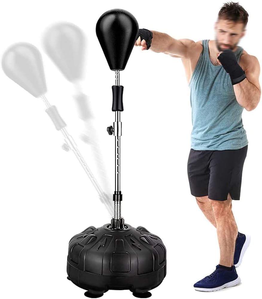 PROFFIX Speed Punching Ball Reflex Bag, Speed Ball - Excellent Quality Heavy Duty Punch Bag/Kick Boxing/Martial Arts/MMA Dummy Equipment-image-25