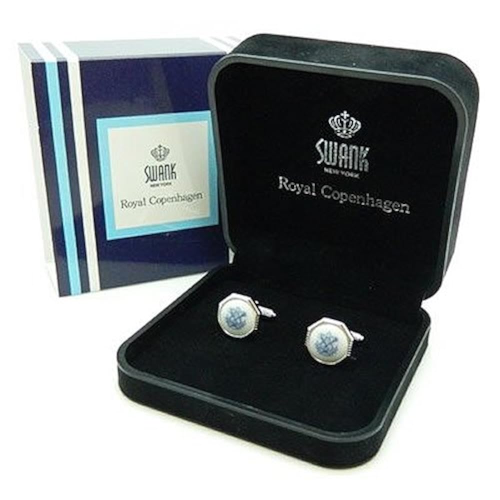スワンク ロイヤルコペンハーゲン コラボ カフス 金属製 21.7g メンズ スワンク ロイヤルコペンハーゲン コラボ カフス 金属製 21.7g メンズ