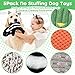 Imagen de Ousiya 5 unidades de juguetes para perros con chirrido y papel crinkle