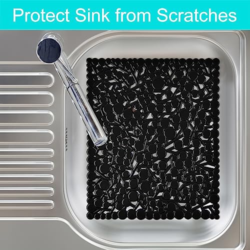 Protector para fregadero 2 unidades Coopay plástico negro miniatura 4
