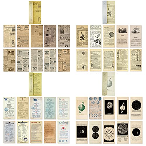 240 Sheets Vintage Journaling Supplies, Scrapbooking Paper Supplies for Antique Art Craft Scrapbook Journal Diary Supplies Scrapbooking, Travel Journal