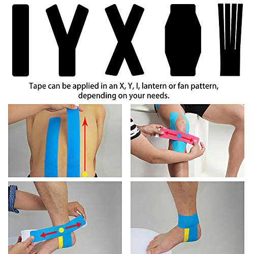 Gsbomzap 3 Pack Kinesiology Tape thumb #5