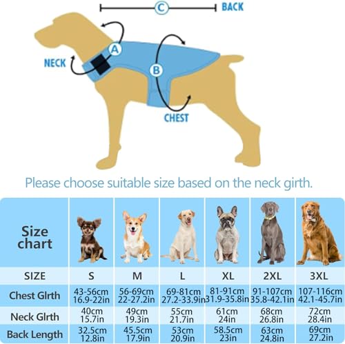 Verbesserte Hundekühlweste mit Sonnenschutz - Atmungsaktive Mesh-Weste für Hunde - Reflektierende Streifen, verstellbare Gurte, mit D-Snap-Geschirr - Ideal für kleine, mittlere und große Hunde, Grün