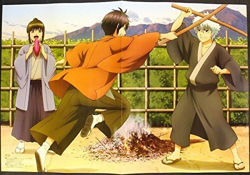 Amazon 銀魂 ピンナップポスター 桂小太郎 高杉晋助 坂田銀時 銀さん 時代劇アニメl2 アニメ 萌えグッズ 通販