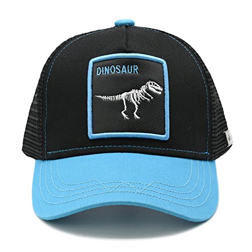 Waldeal Boys' Dinosaur Trucker Hat, Adjustable Mesh Baseball Snapback Cap For Toddler #TOP1