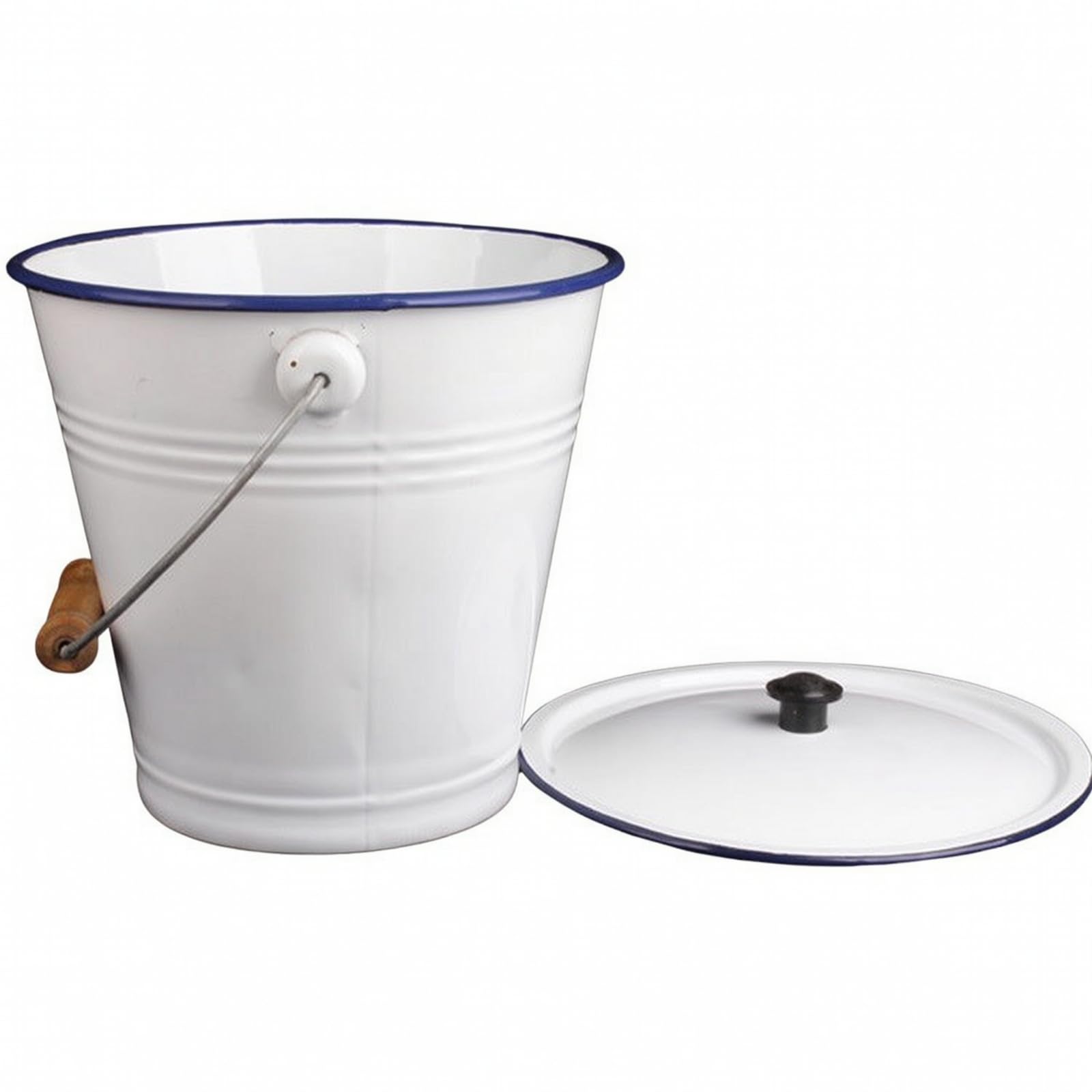 Lebensmittelecht mit Deckel, 30 cm, Ca. 12 L