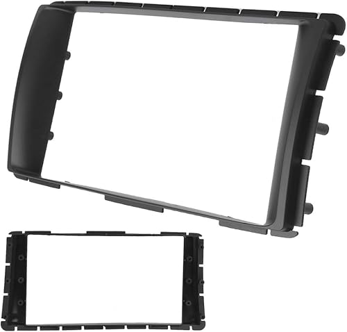 Miniatura 8 de Yctze Kit de instalación estéreo de coche doble DIN  Marco de fascias de navegación de 2DIN 7 pulgadas para coche DVD Radio Panel ajuste ajuste para