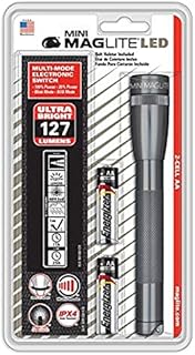 Maglite SP2209HF multi-mode electronic switch ultra bright 127 lumens Grey