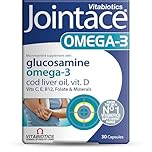 Jointace Omega-3 - Advanced Bone & Cartilage Support - Includes Omega-3, Copper, Cod Liver Oil, and Glucosamine