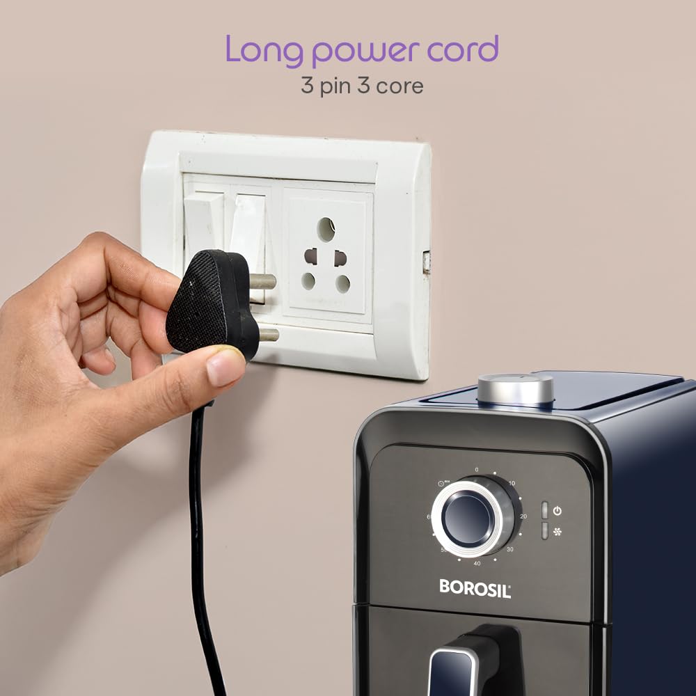 long power cord with 3 pin 3 core