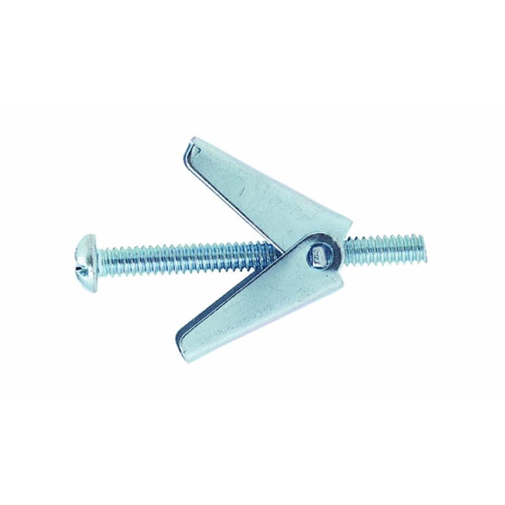 Hillman 1/8 in. Dia. x 4 in. L Truss Steel Toggle Bolt 50 pk
